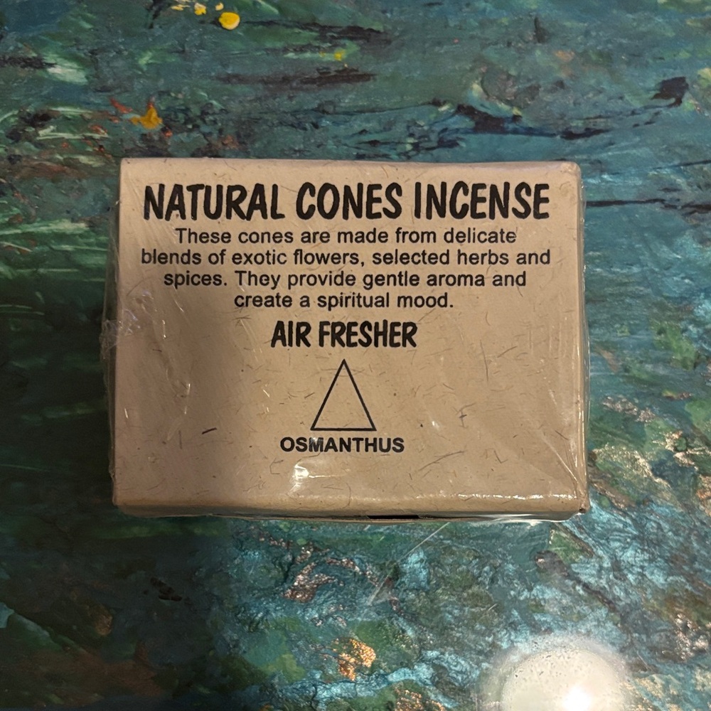 Nepal Osmanthus Natural Cones Incense